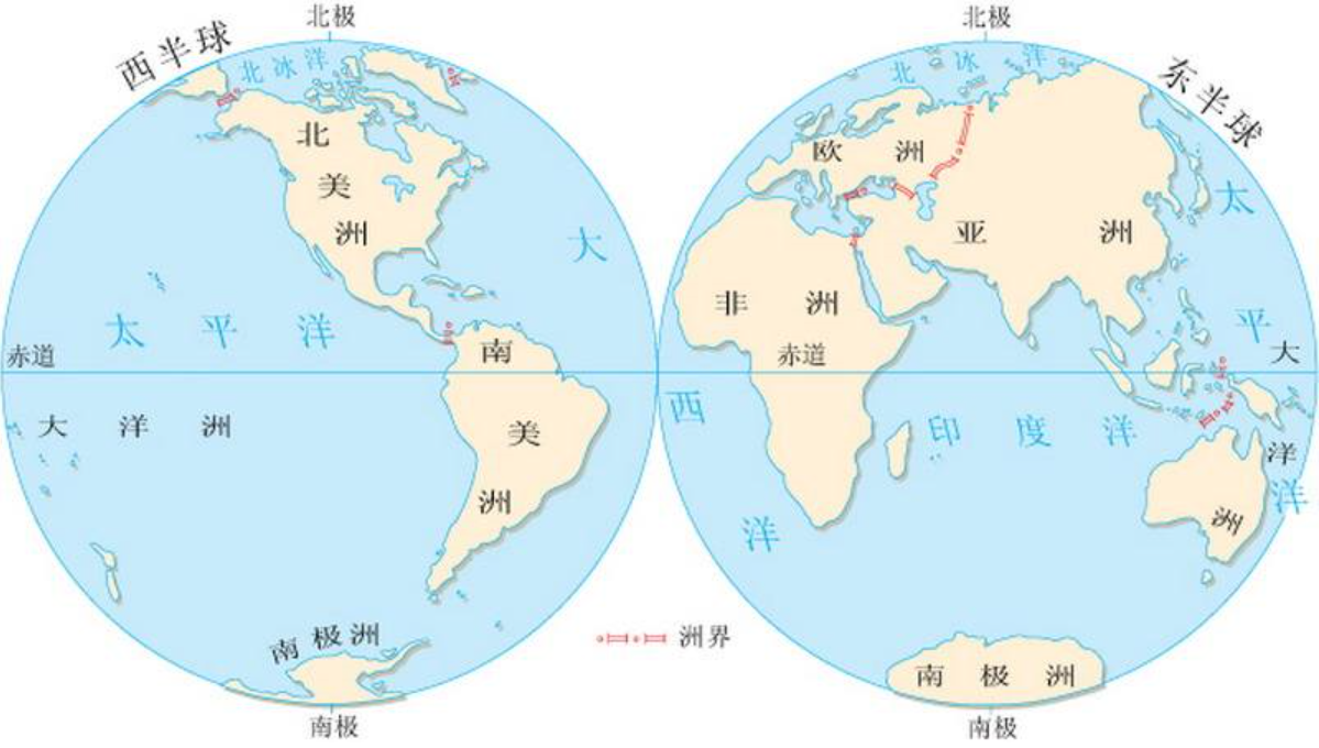 世界七大洲面积排名(七大洲到底是怎么划分的？为何欧洲那么小，亚洲那么大？)