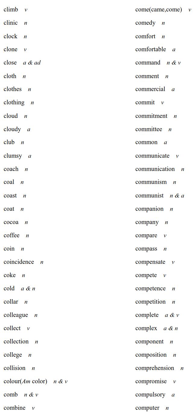 重磅！2020高考英语考试大纲，正式发布（内附最新词汇表）
