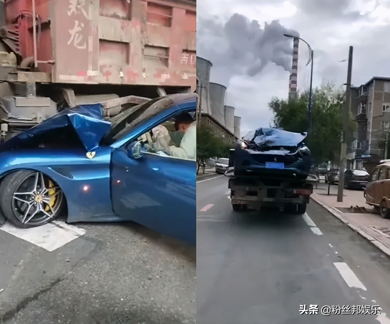 长春法拉利撞翻斗车事件，女网红喜提迈凯伦，不会再借给朋友了吧