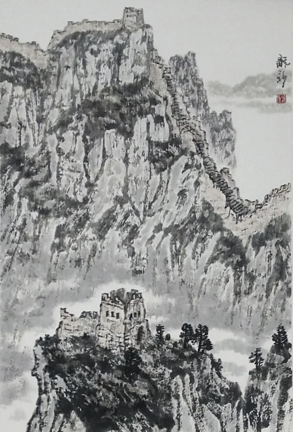 長城風華——張龍新中國畫作品展近日開展