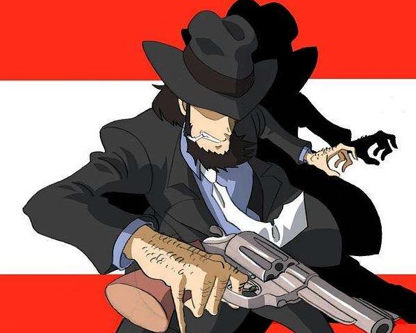 1,次元大介——《鲁邦三世》近日,日媒gooranking针对"动画史上最帅的