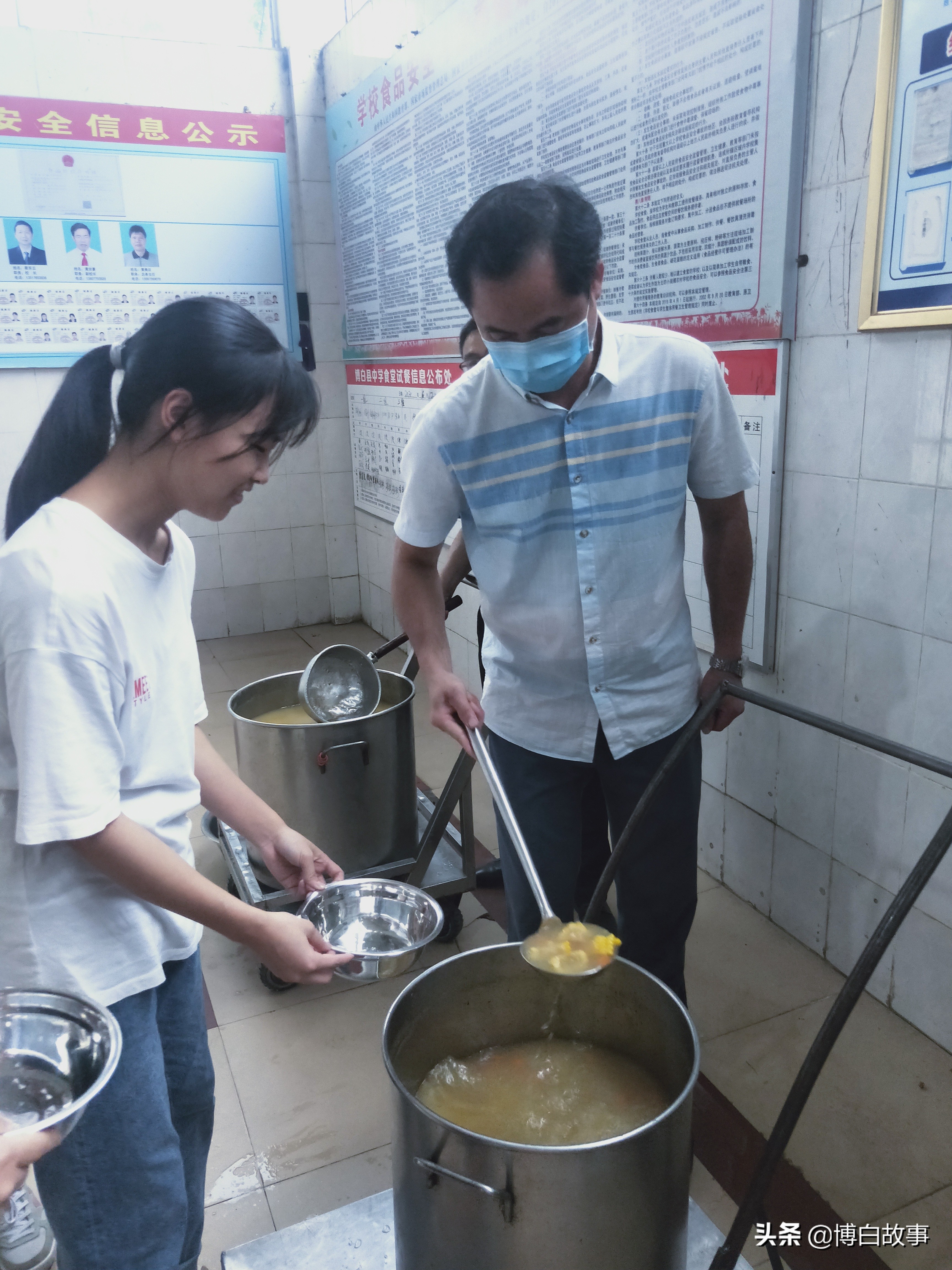 广西博白县中学做了大量工作，确保考生以最佳状态参加高考