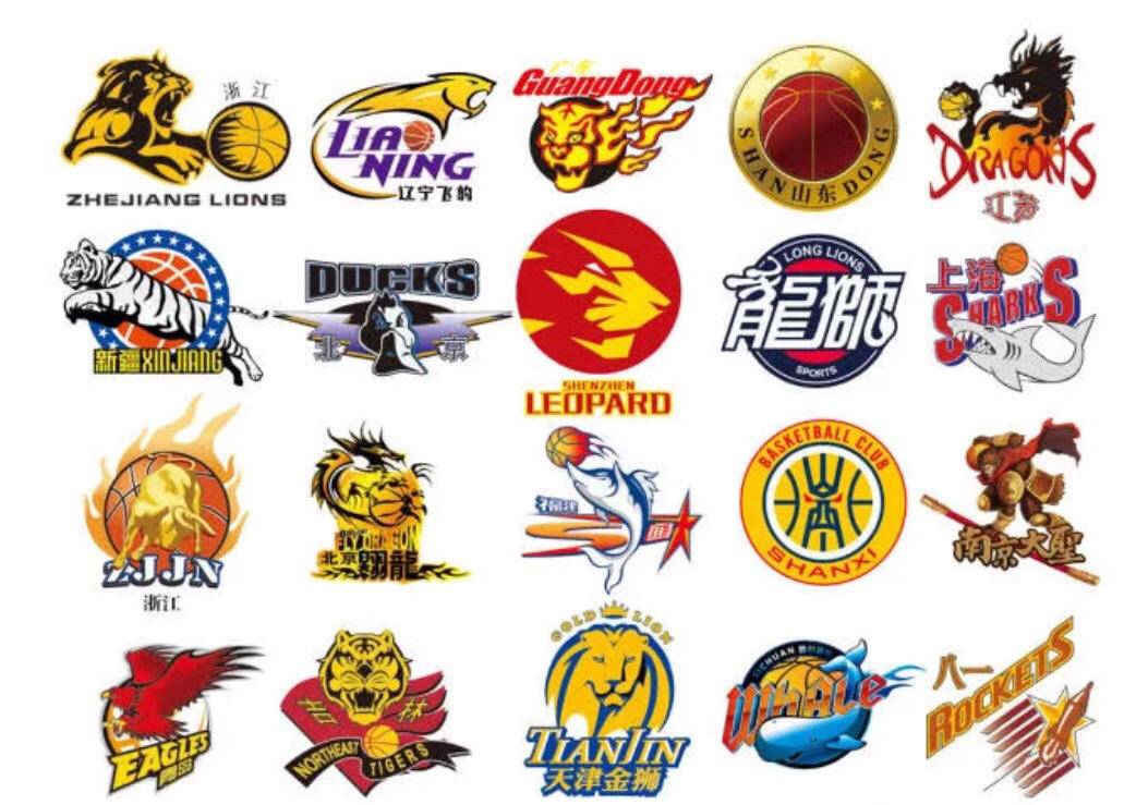 cba的篮球是哪个牌子的(cba7支球队新队徽曝光,广东成变形金刚,龙狮