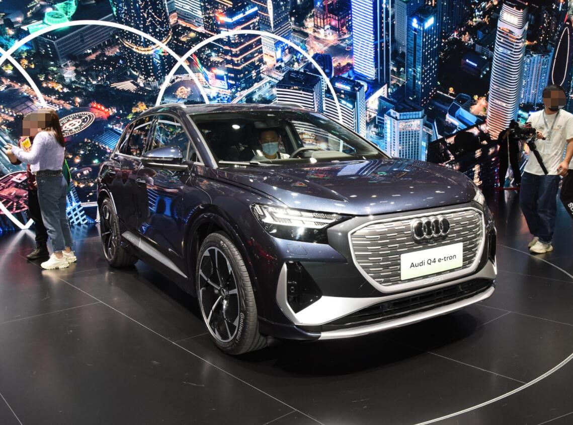 将于2022年上半年开启预售，一汽大众奥迪Q4 e-tron亮相广州车展