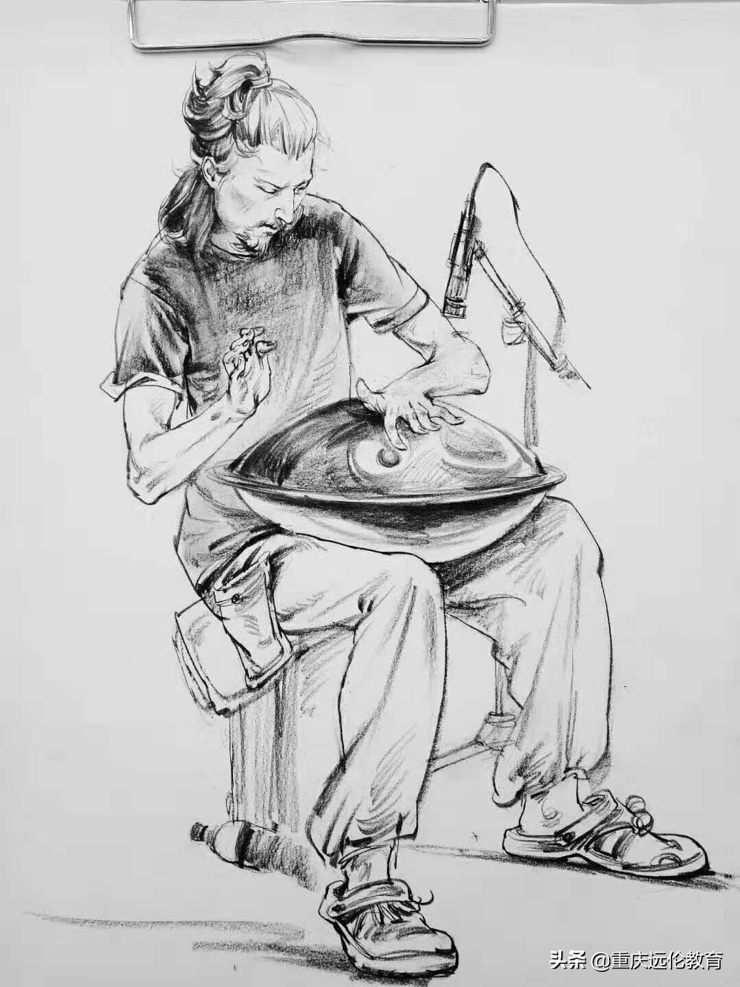 #美术高考#人物速写