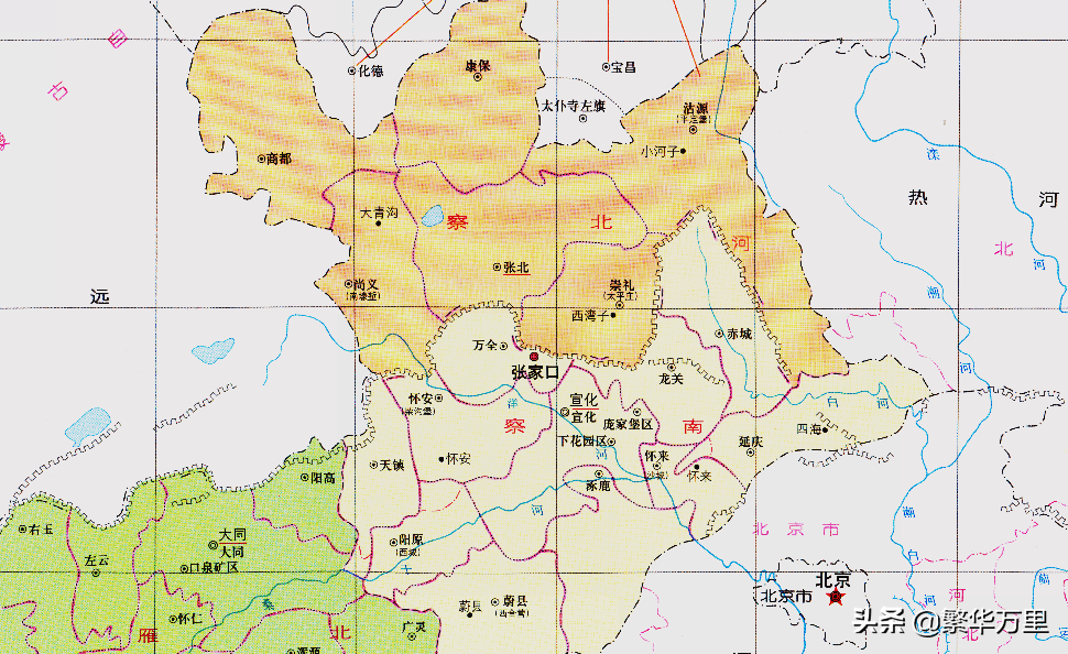 河北省的区划调整，11个市之一，张家口市为何有16个区县？