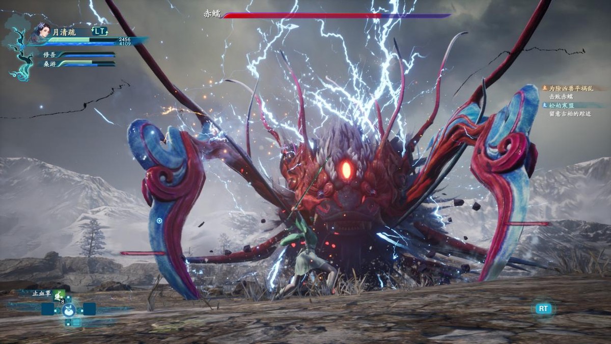 《仙剑七》即时战斗有多简单？学会“吃软饭”，无伤全通So Easy