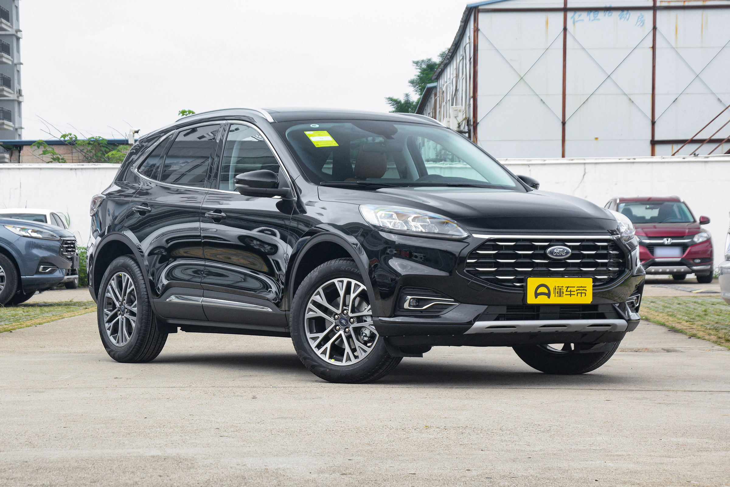 新车 | 头灯风格与宝马近似，或于2022年亮相！曝福特锐际最新谍照