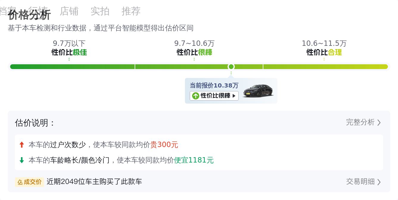 18款雅阁260T精英版：6万公里一手车，家用代步好选择