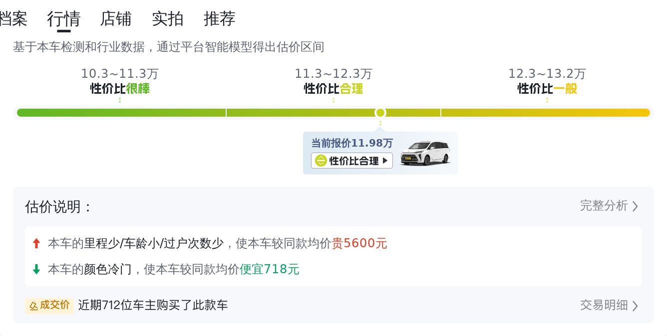 商务接待好选择，2018款别克GL8尊贵型，一手车况仅售11.98万
