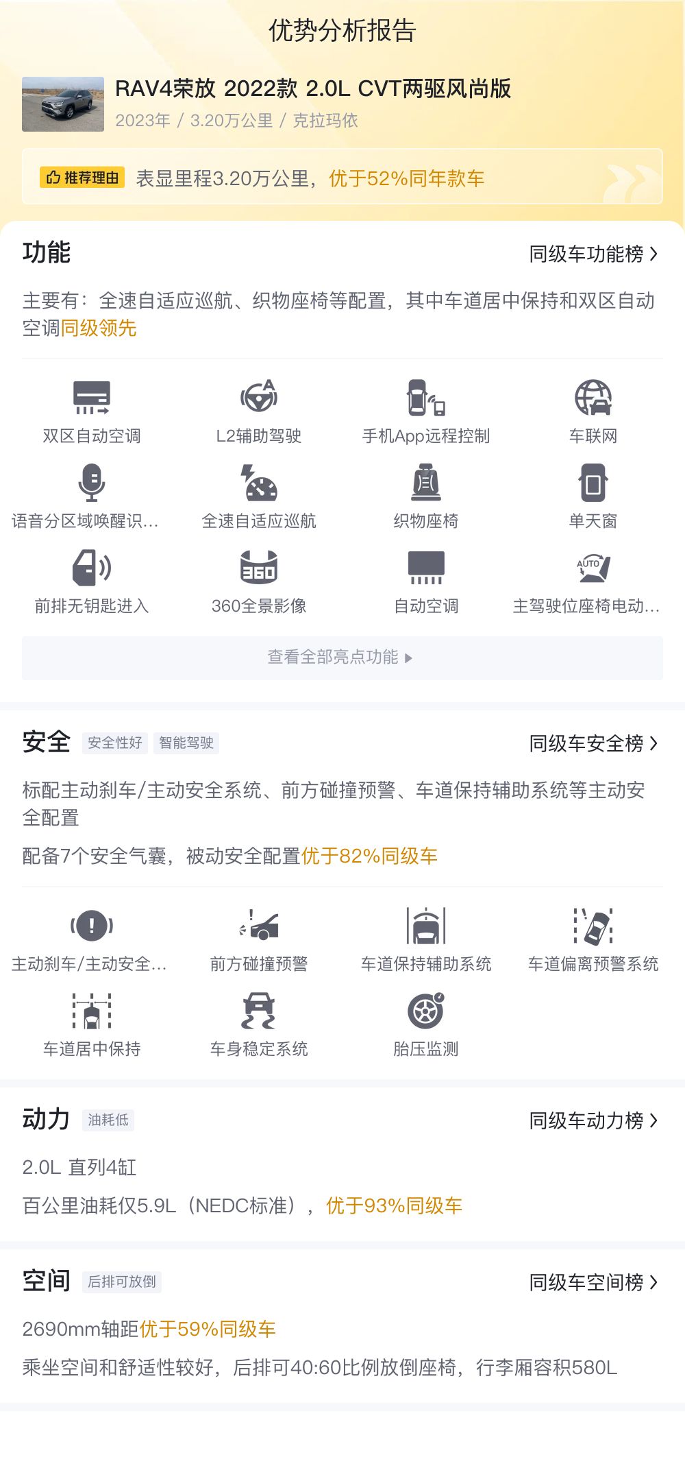 城市SUV新选择，代步出行好伙伴——二手丰田RAV4荣放