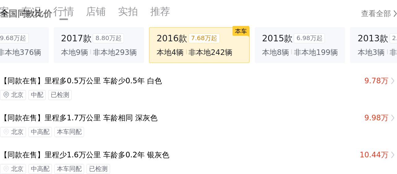 十万出头圆你奔驰梦，2016款C200L运动型，8万公里一手车况如何？