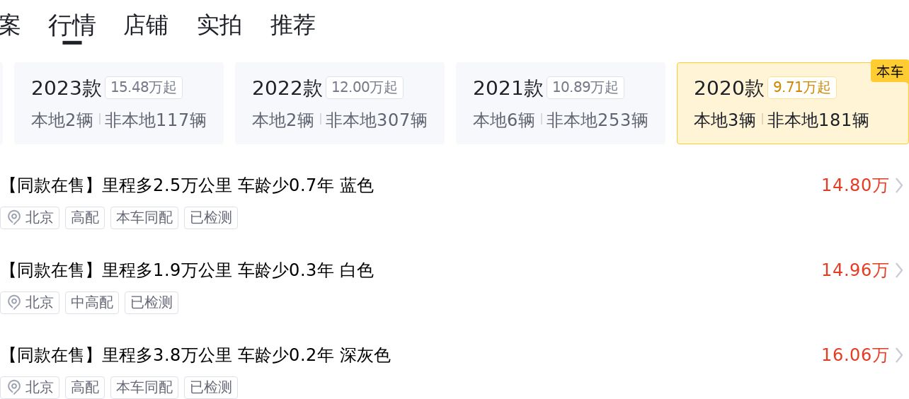 2020款凯迪拉克CT5，3.6万公里准新车，15.98万圆你豪华轿跑梦！