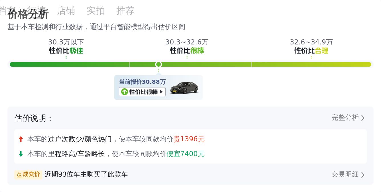 落地价近40万，2022款奔驰E300L，现在只要30万出头！