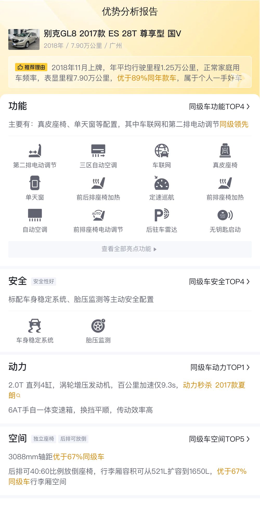 17款别克GL8ES尊享，商务接待不二之选，仅需13万多！
