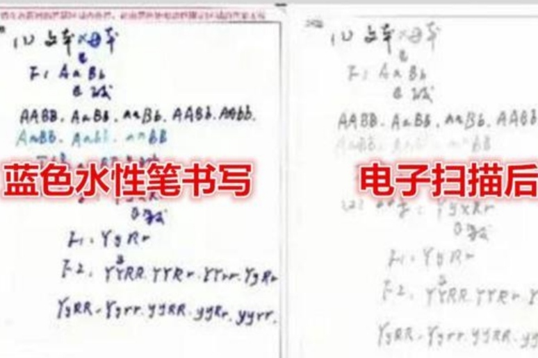 为啥高考规定用2b铅笔？看过扫描试卷心中有数，不当回事真吃亏