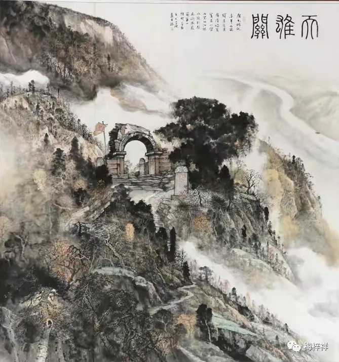 李杰的版画被选为美院“教材”原创 梅梓祥