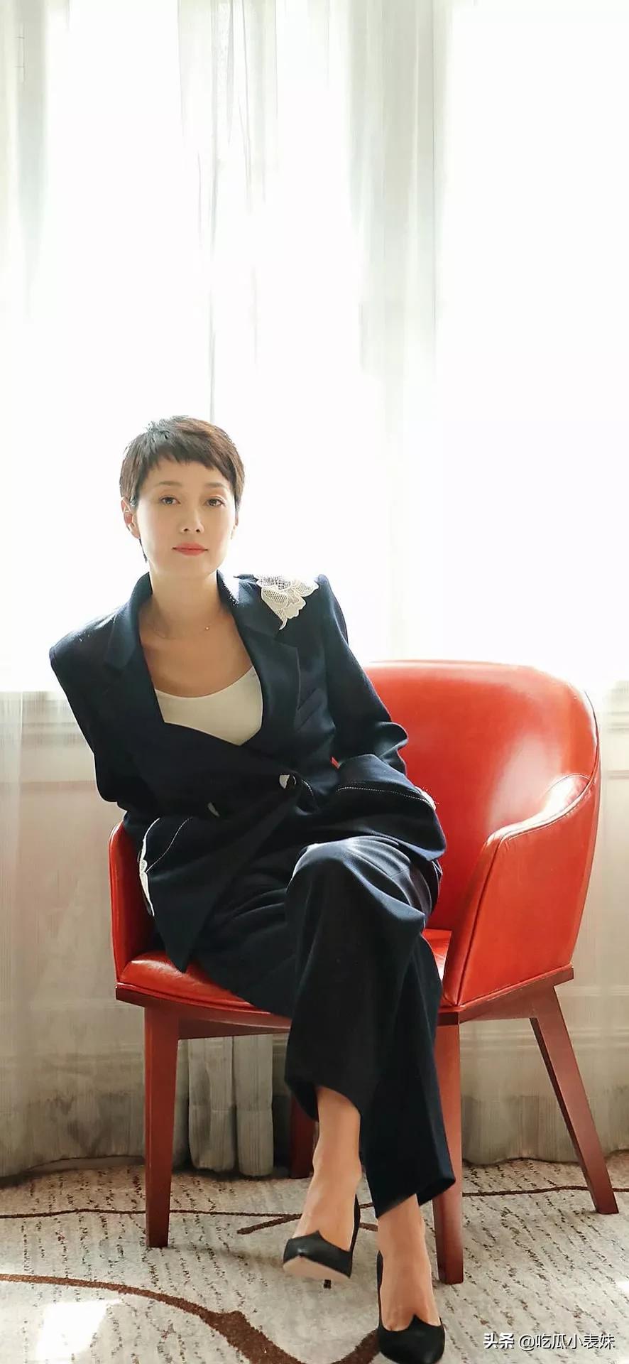 干练短发马伊琍