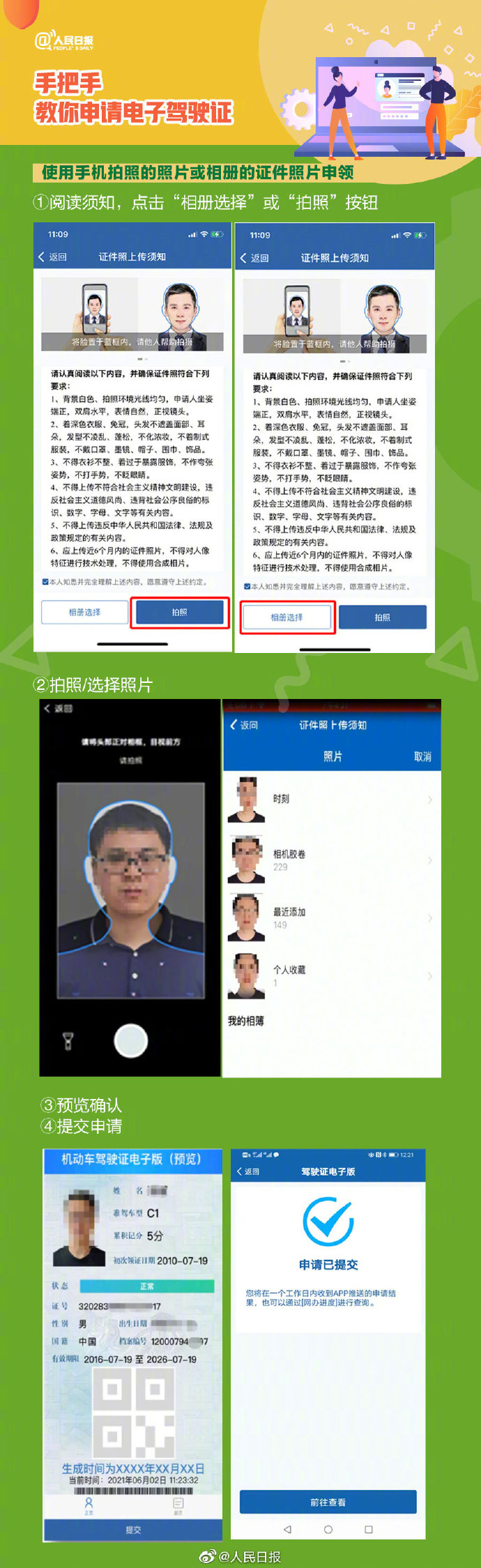 電子駕駛證12月10日起全國推行，手把手教你如何申領！