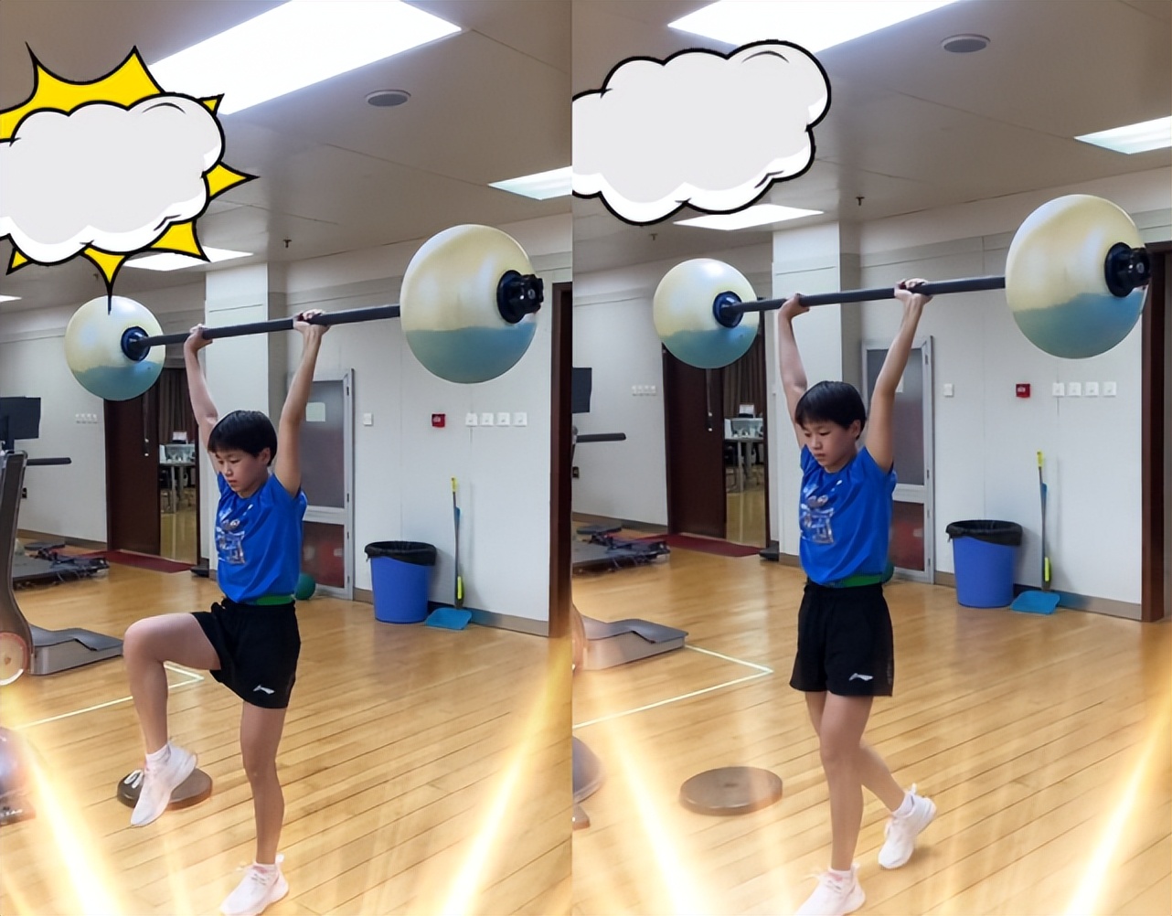 15岁全红婵近照曝光模样大变，身高猛长脸部胖一圈，双腿又直又长