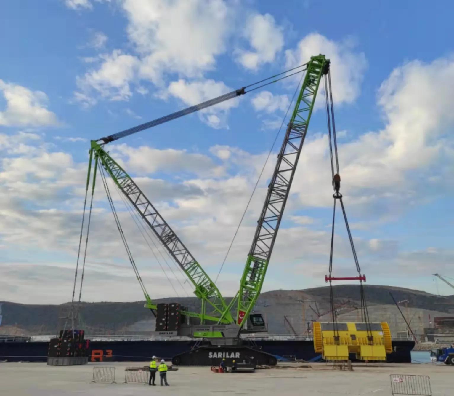 助建土耳其首座核电站！中联重科超大吨位起重机再次亮剑海外