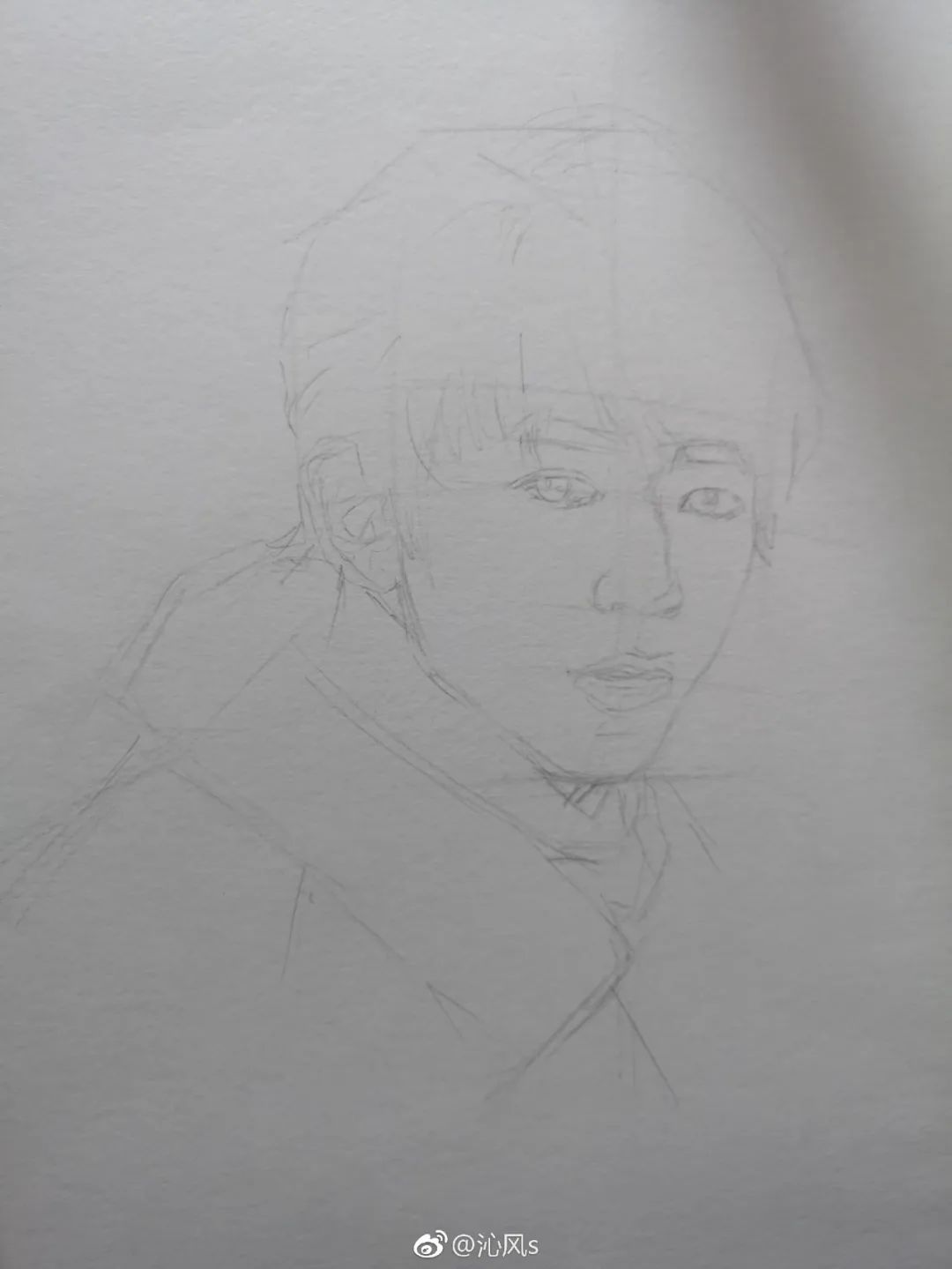 画皮画骨难画魂，她用木炭把明星画活了，王一博鞠婧祎眼神看醉了