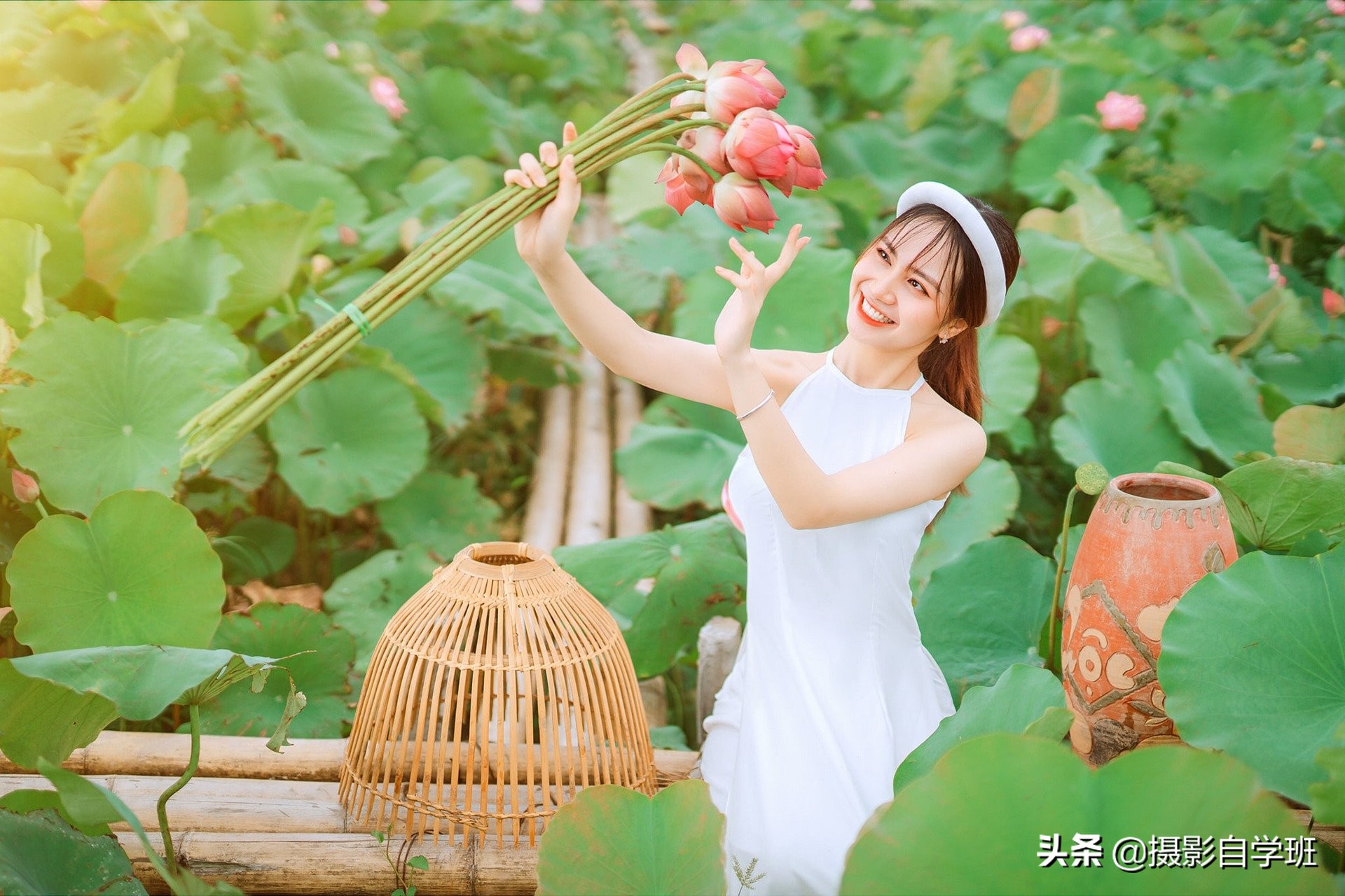 拍攝荷花人像注意這6個(gè)影響，必能拍出精品，經(jīng)久不衰