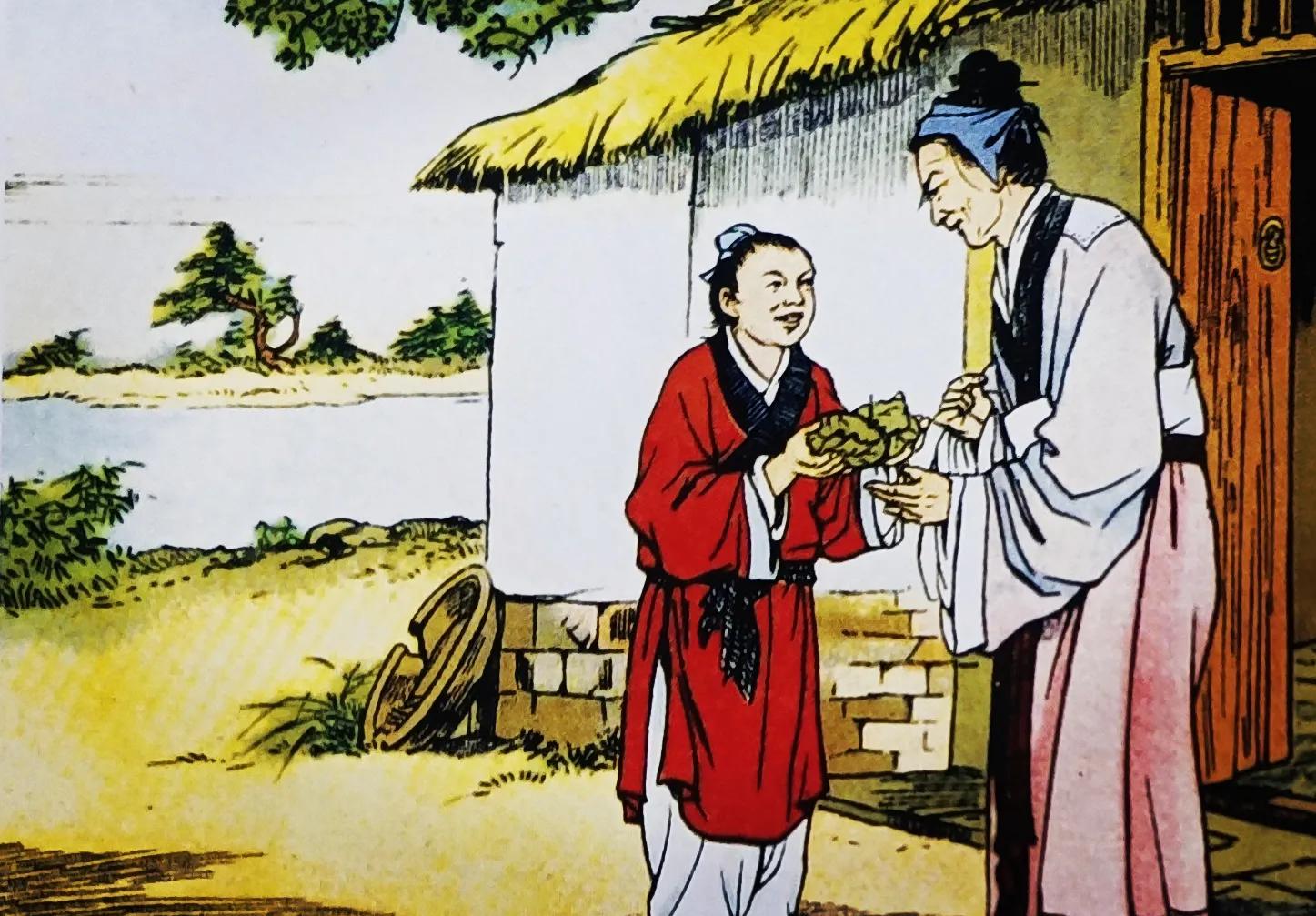 请欣赏连环画故事～《王冕》连载之(一)