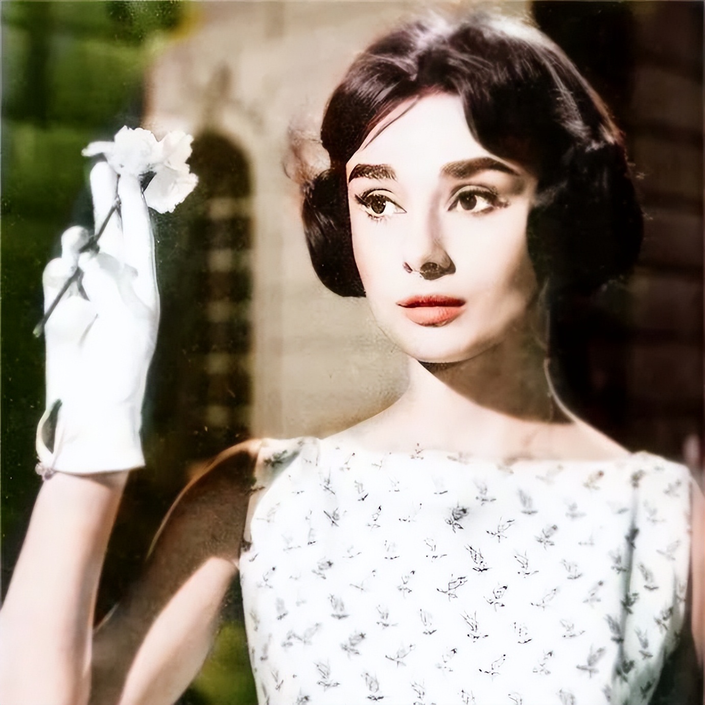 年轻时美貌惊人，晚年干瘦满脸皱纹依然优雅，赫本才是永远的女神