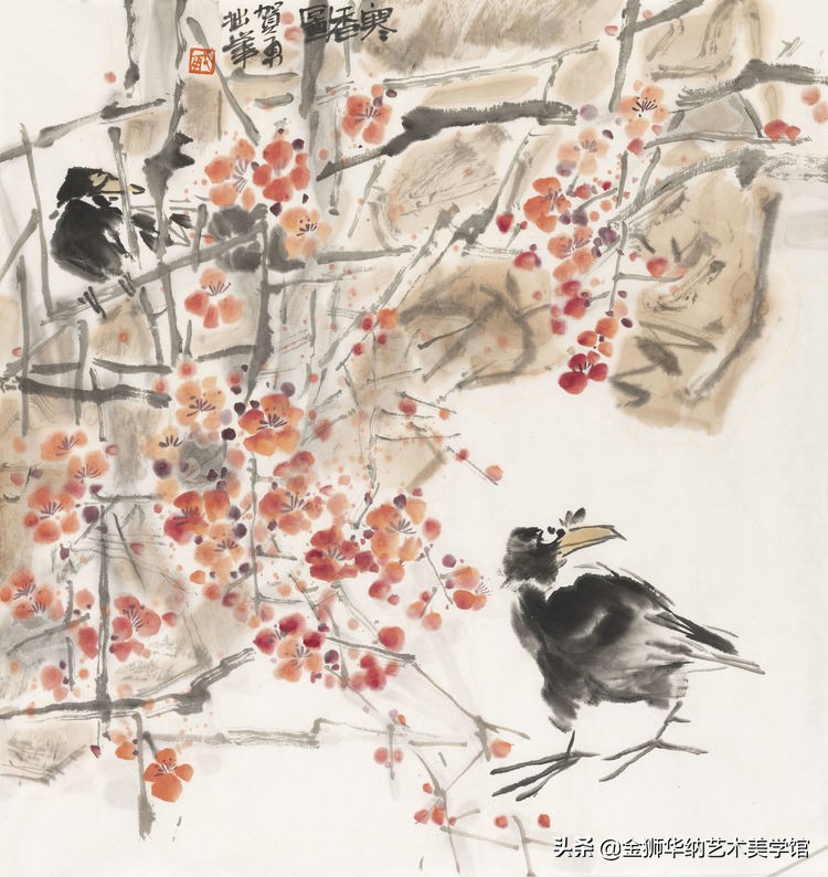 画家贺勇先生优秀作品（小品花间系列）欣赏系列《四》