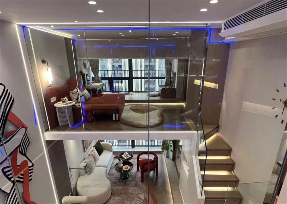 他独居佛山26㎡LOFT，将逼仄的蜗居，打造成通透的两室小家