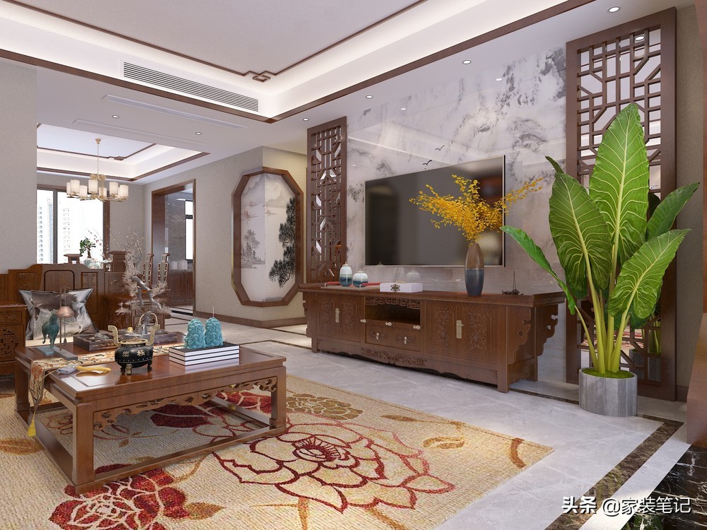 长沙70后夫妻，买180㎡四居室，装传统中式，看上去庄重，有品味