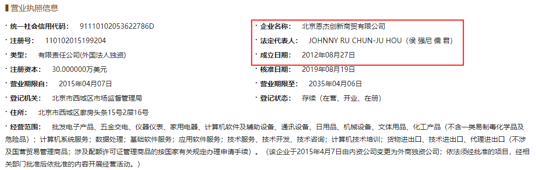 九州风神实控人企业被吊销执照，技术总监独立性或存疑 公司 第4张