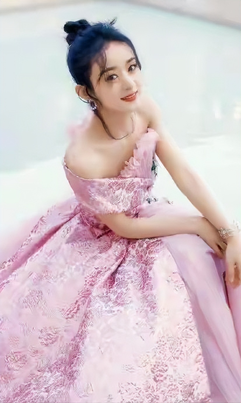 粉色系的女明星