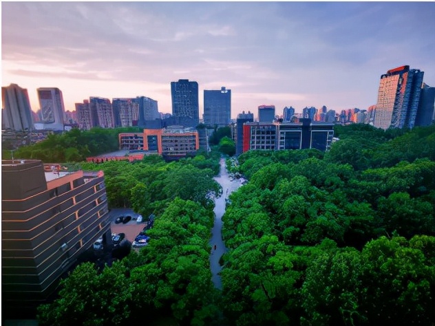 高颜值！陕西这所高校位于特大城市，占地4300亩！网友：风景绝美