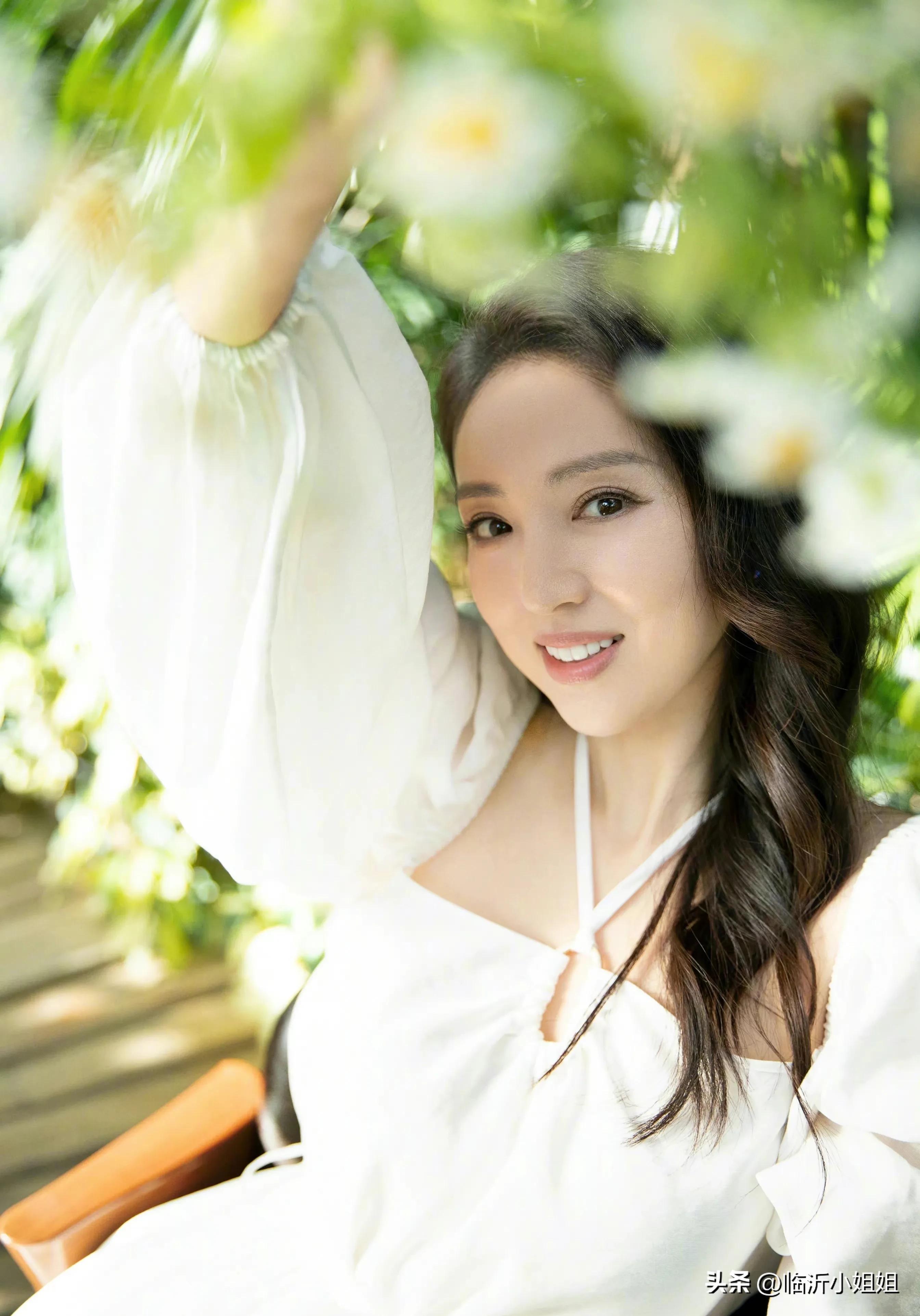 董璇,精致典雅的知性美女,高贵气质彰显成熟女性的迷人魅力