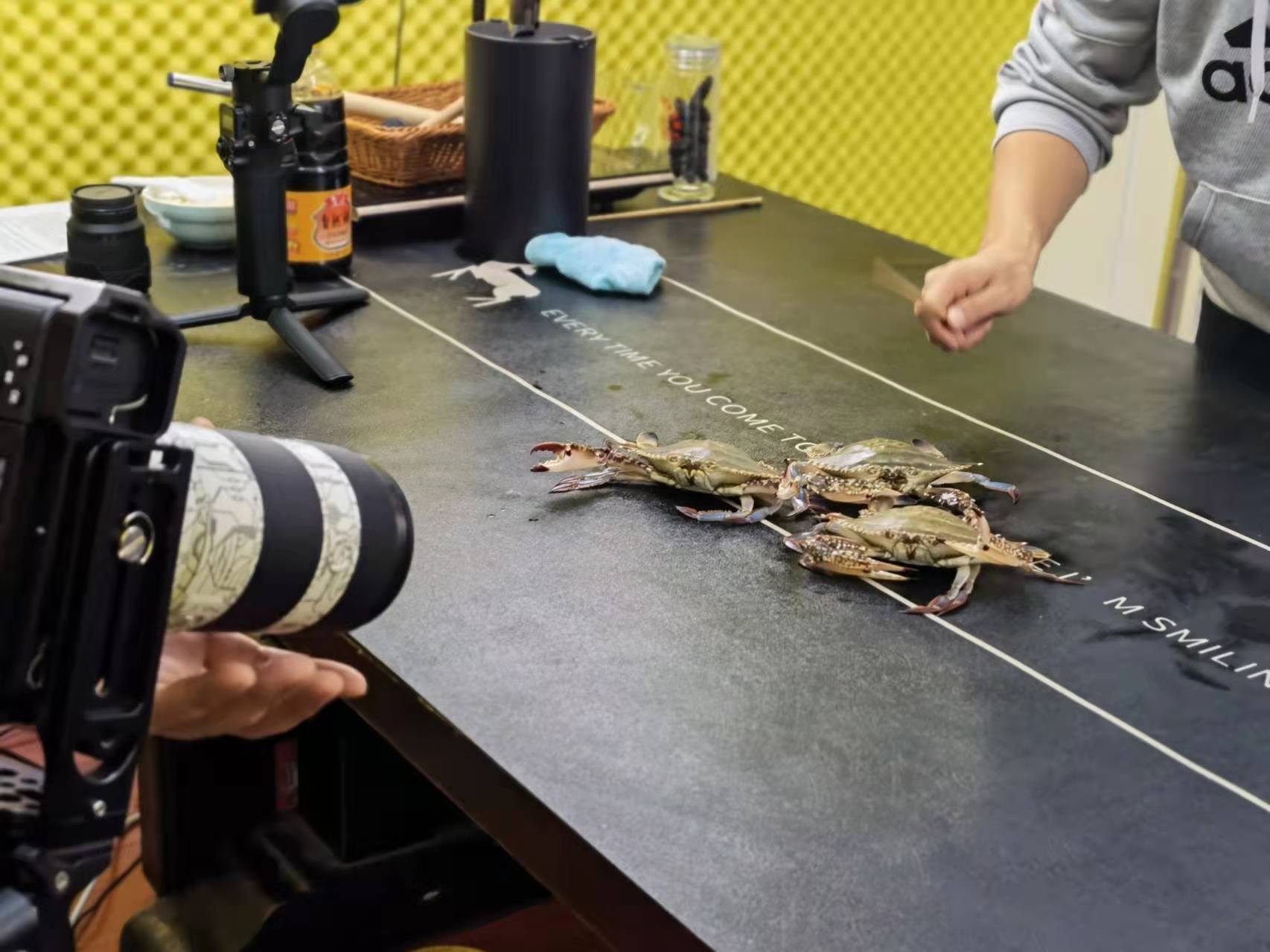 山东济南梭子蟹水饺宣传片视频拍摄花絮--山东影视制作中心