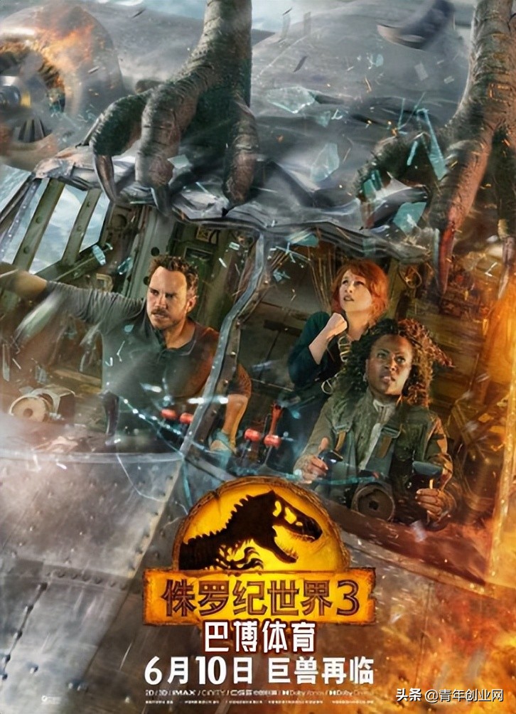 侏罗纪世界3 为何反弹时隔103天电影单日票房再破亿
