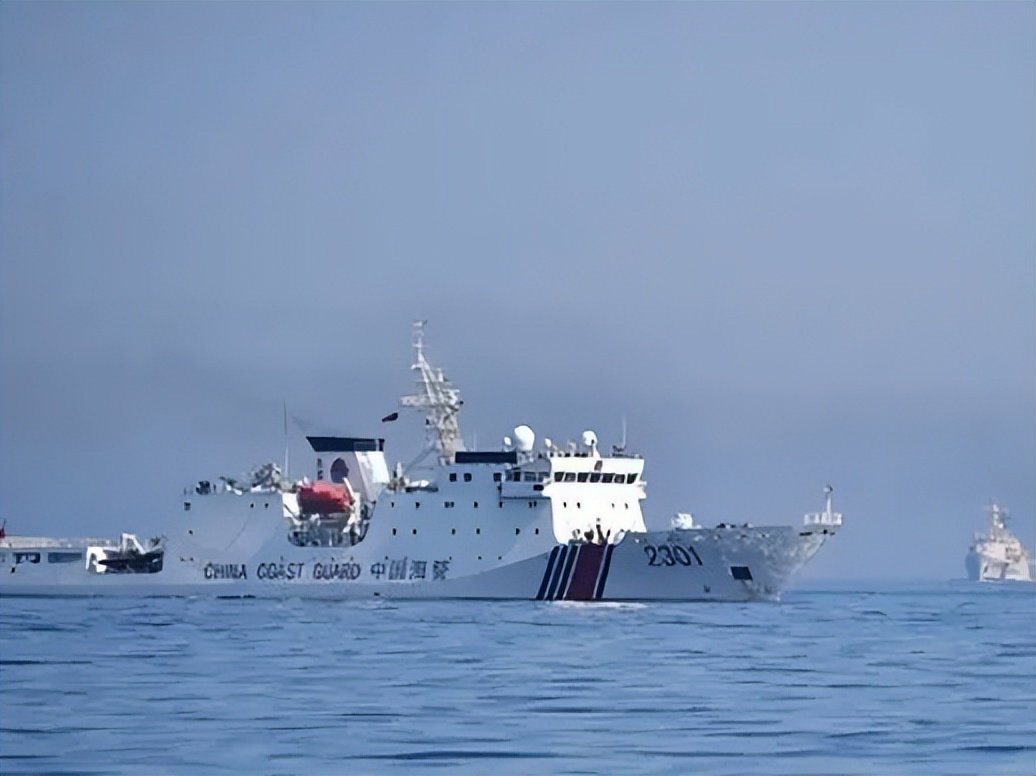 今年第六次，中國海警編隊在我釣魚島領海內巡航