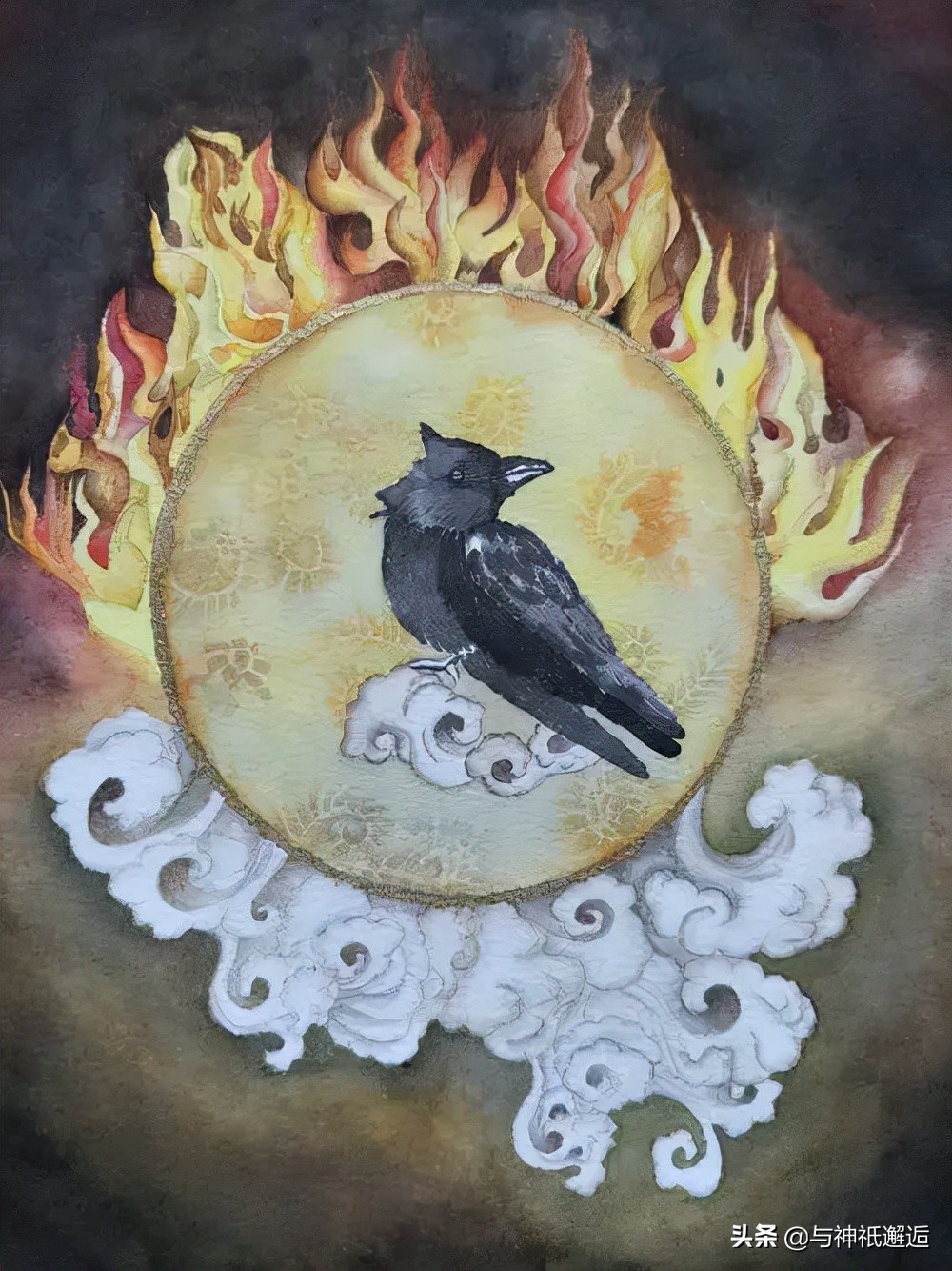 帝俊本意就是让大羿稍微教训一下金乌,让它们回到汤谷的扶桑木上,但是