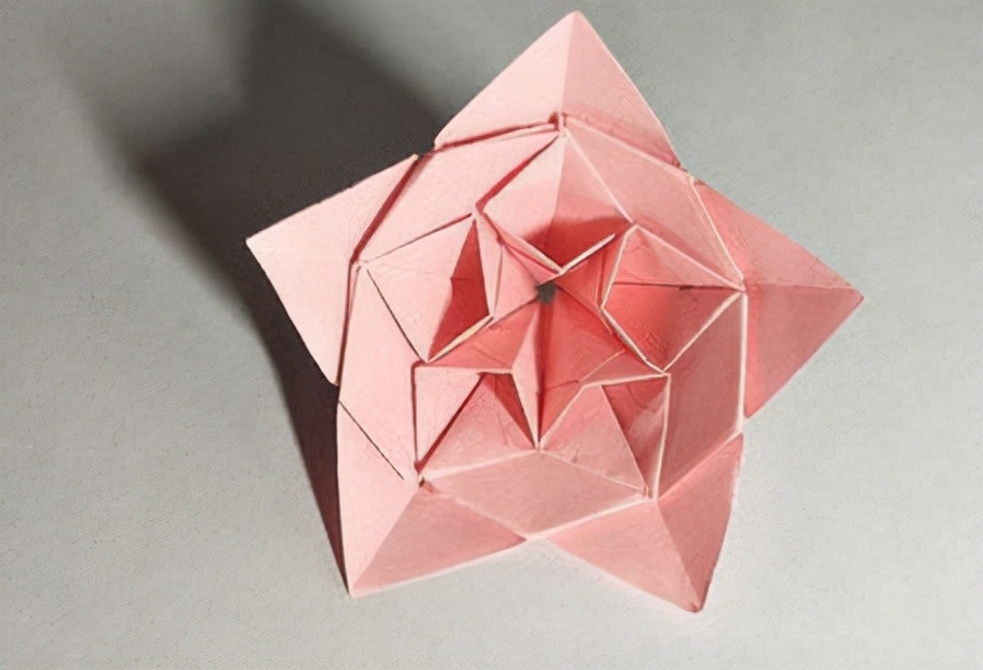 折纸花图文教程(花束的折法图解步骤)