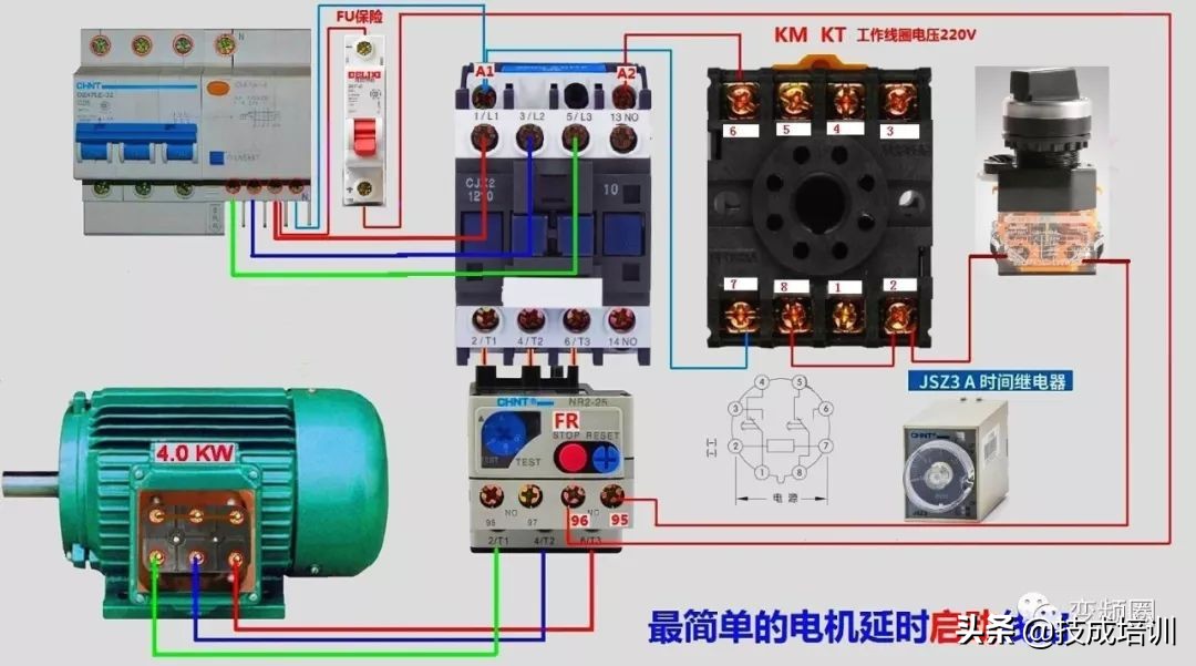 99例电气实物接线高清彩图，总有一例是你不知道的！建议收藏