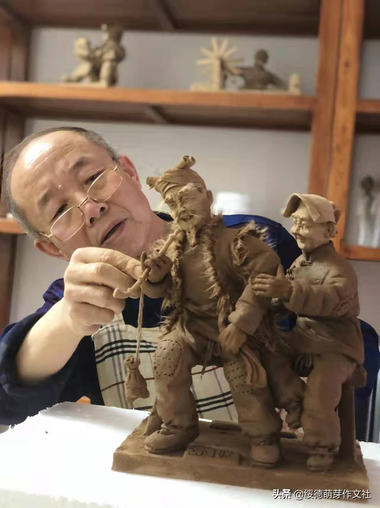 绥德王文瑜，赵家砭张家山走出的陕北泥塑大师