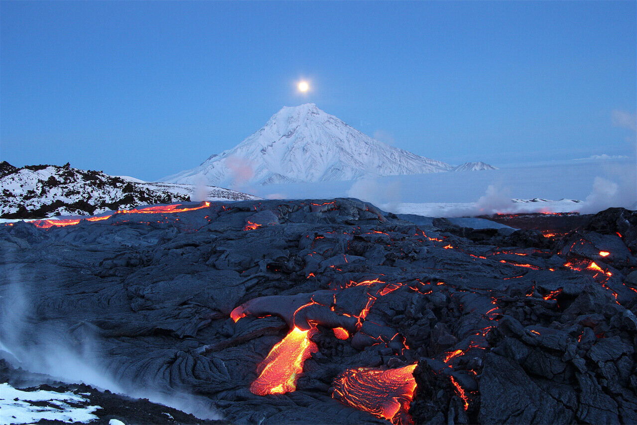 堪察加半岛上的外星奇观