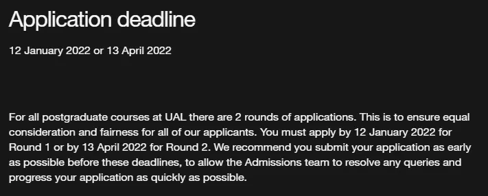 世界艺术名校申请截止日期汇总（含第二批）