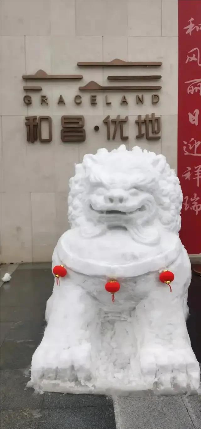 大郑州堆雪人内卷严重，哪个是金奖？全河南的雪人都在这里了