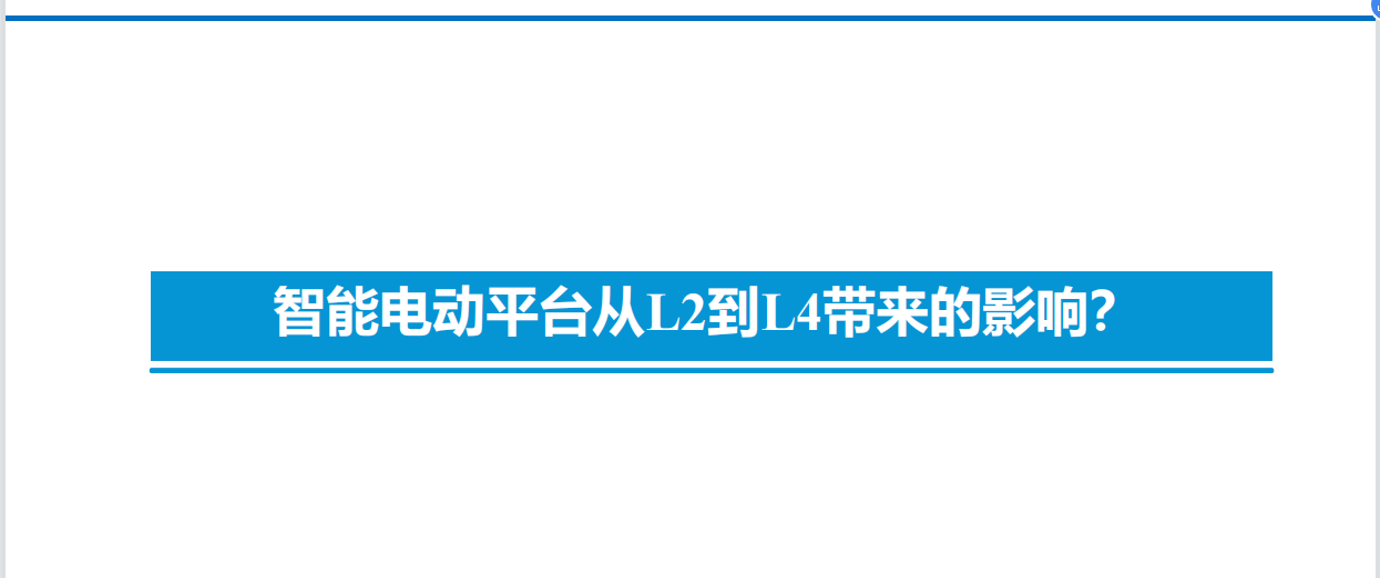 智能电动汽车技术投资框架