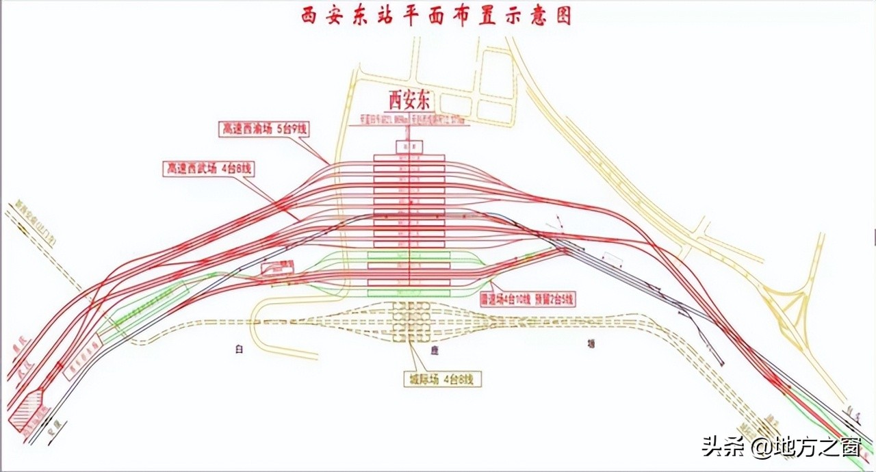 郑州东站示意图图片
