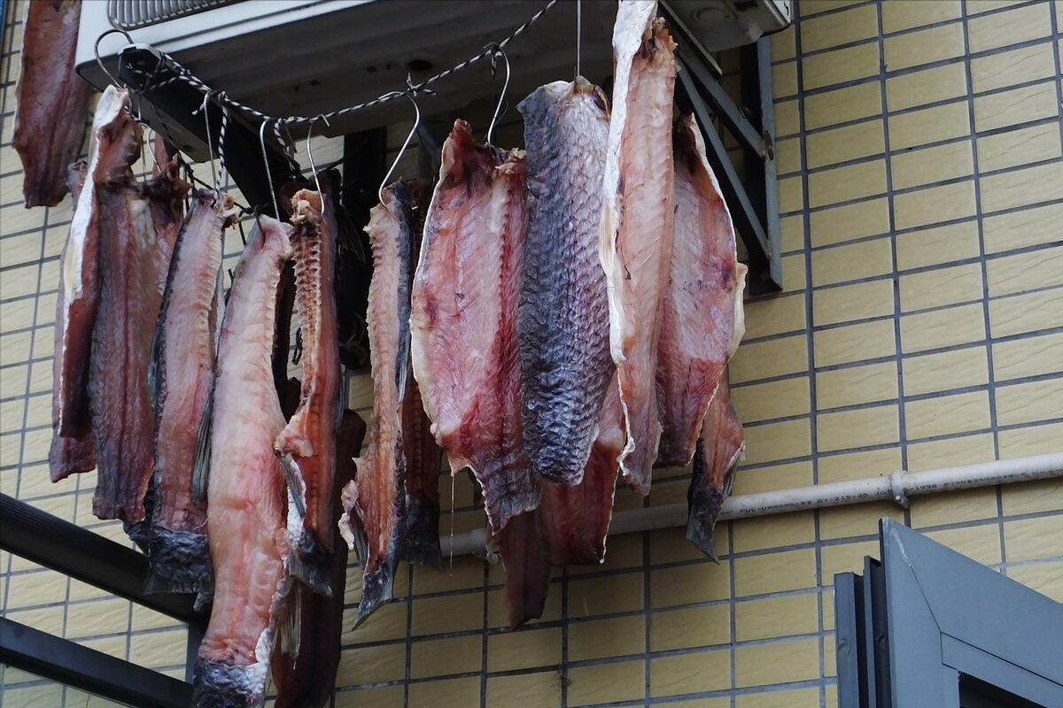 腊鱼和腊肉这2者,在我看来有着相同的一点,那就是都比新鲜的好吃,比