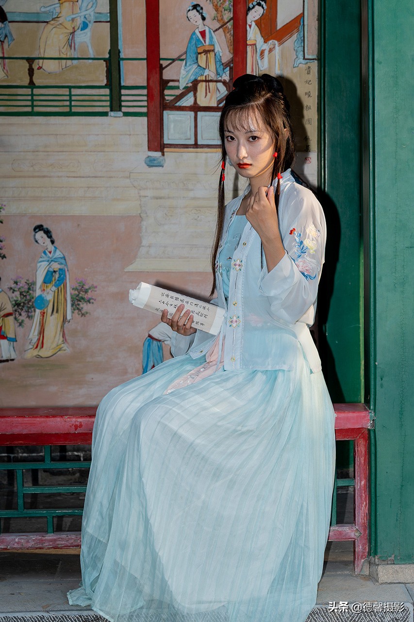 荣国府再现黛玉之影（环境人像）